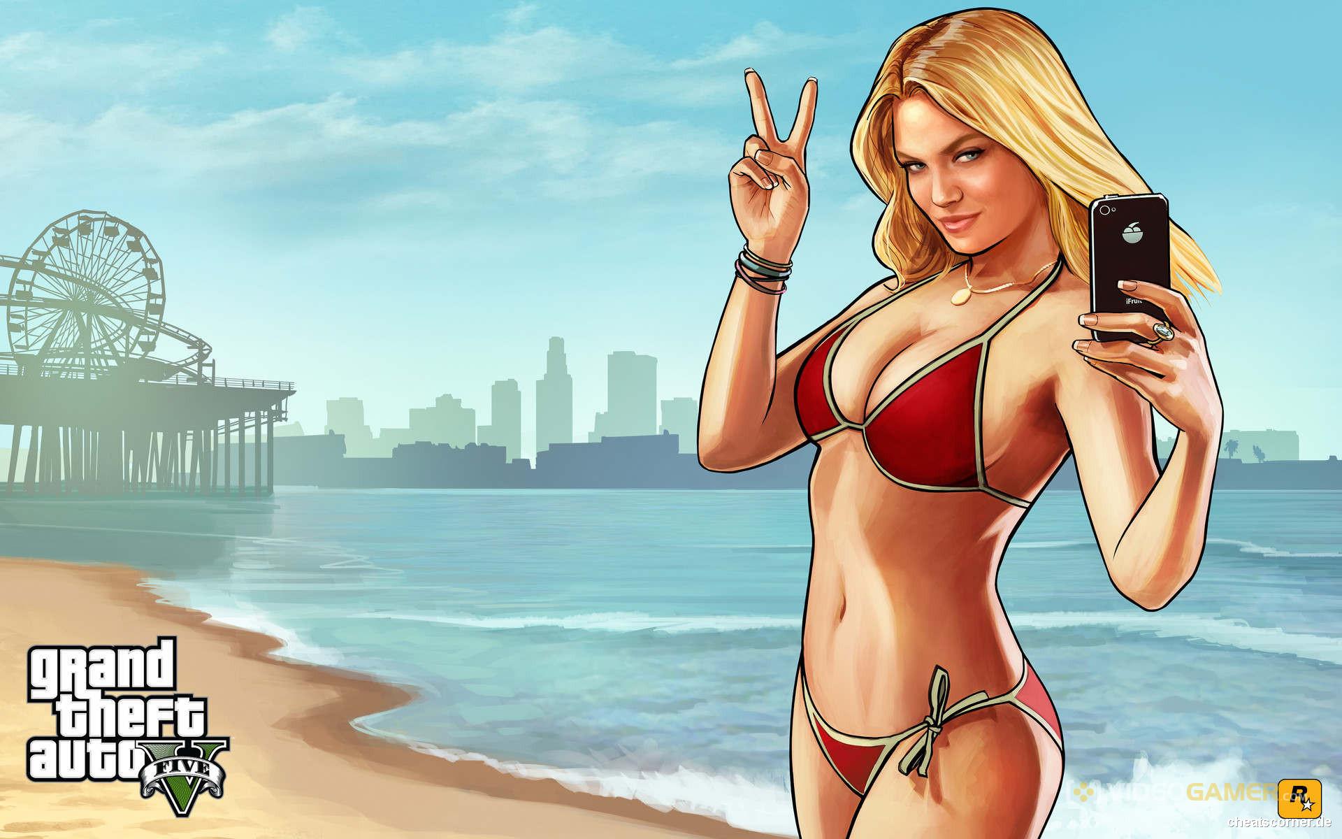 Grand Theft Auto 5 GTA 5 Beach Bunny